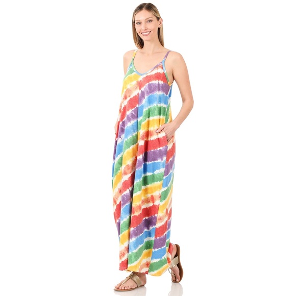 Rainbow Maxi Dress - Picture 5 of 6